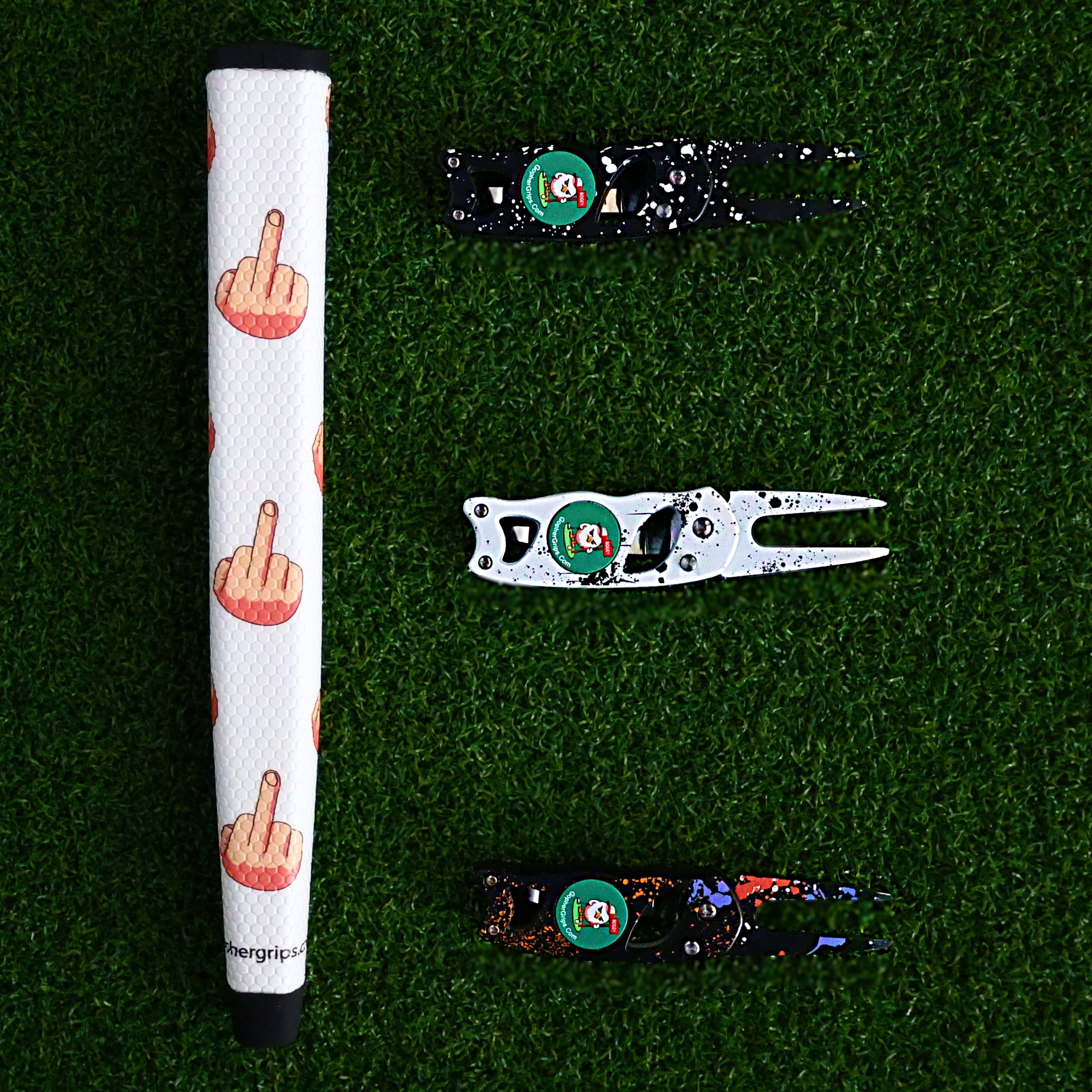 Putter and Divot Tool Bundle